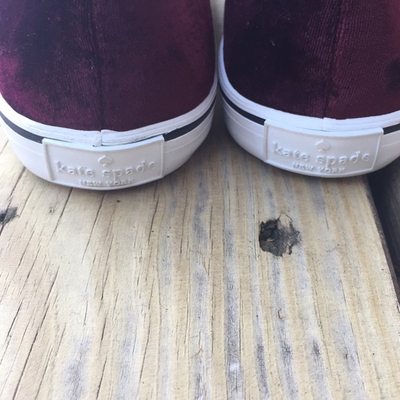 Kate Spade Delise Slip on Suede w leather bow 8.5 - Picture 2 of 8